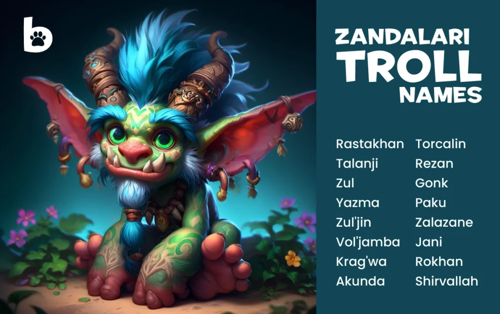 Zandalari Troll Names