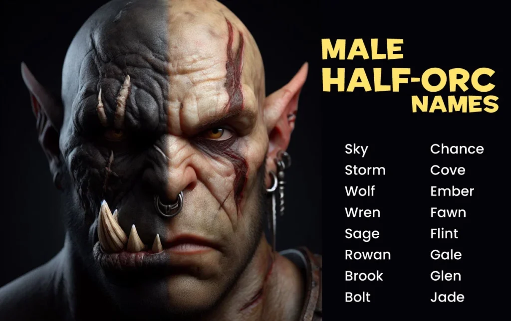 Male-Half-Orc-Names