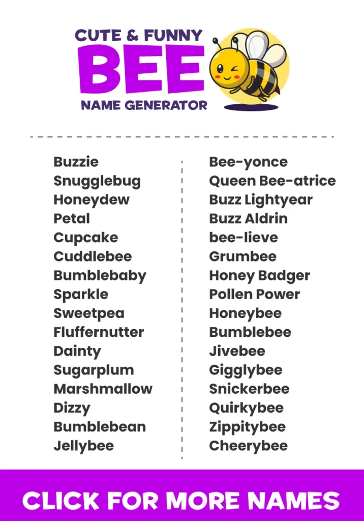 bee-names-generator
