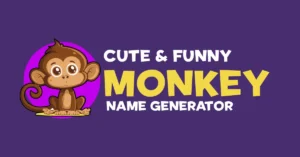 Monkey-Names-Generator